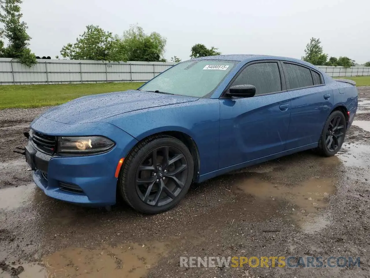 1 Photograph of a damaged car 2C3CDXBG8LH177663 DODGE CHARGER 2020