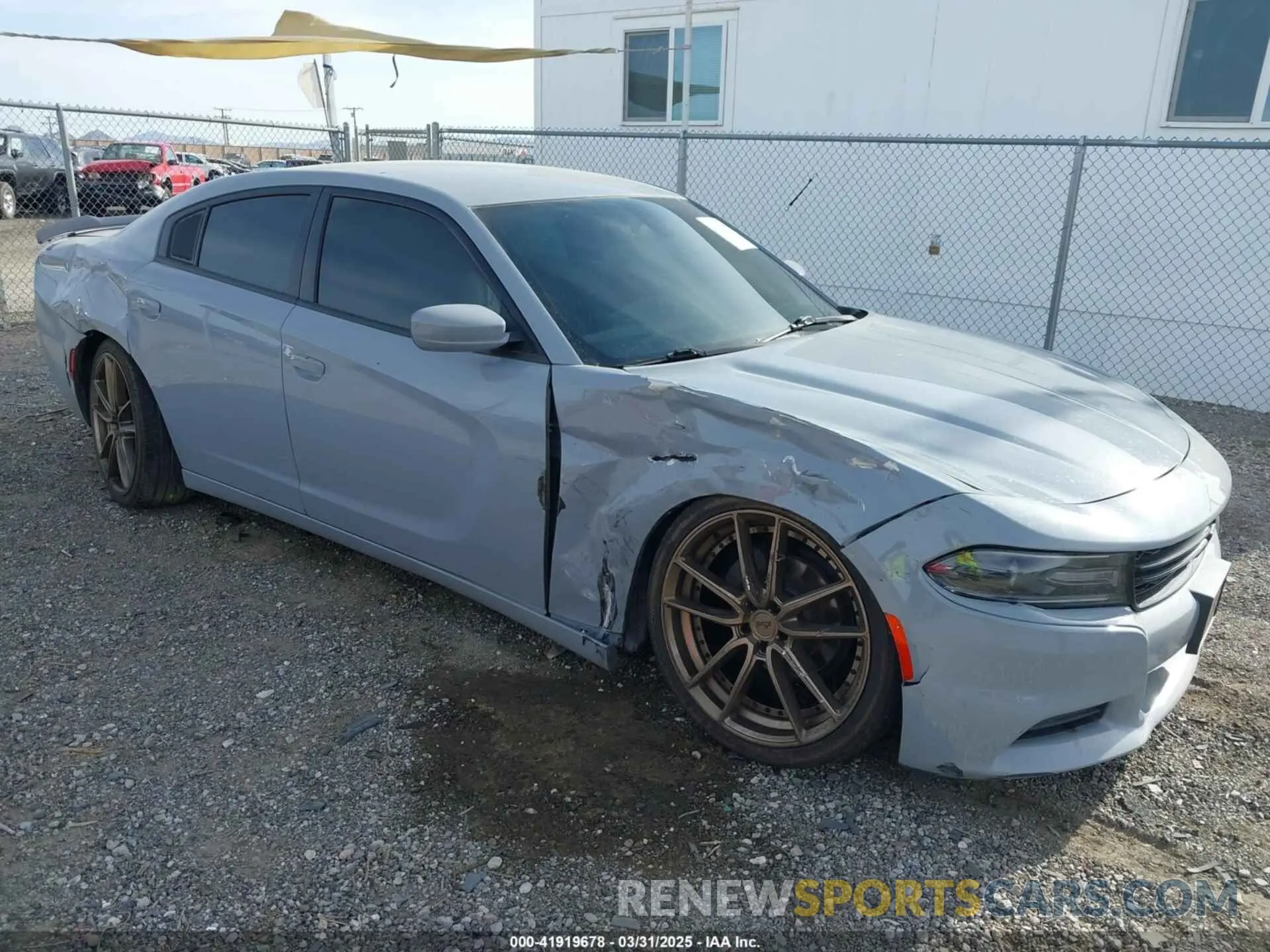 1 Photograph of a damaged car 2C3CDXBG8LH203193 DODGE CHARGER 2020