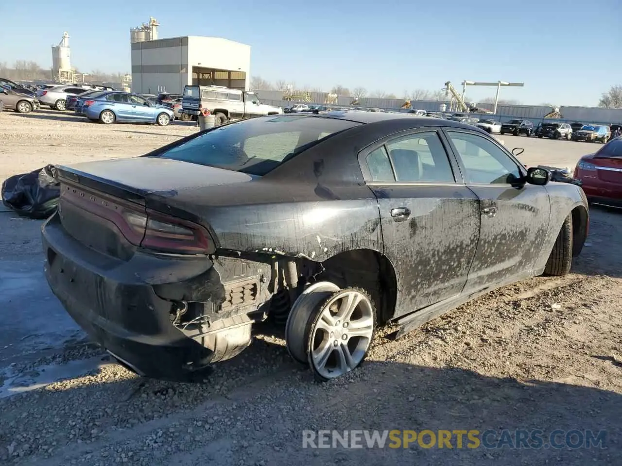 3 Photograph of a damaged car 2C3CDXBG8LH204294 DODGE CHARGER 2020