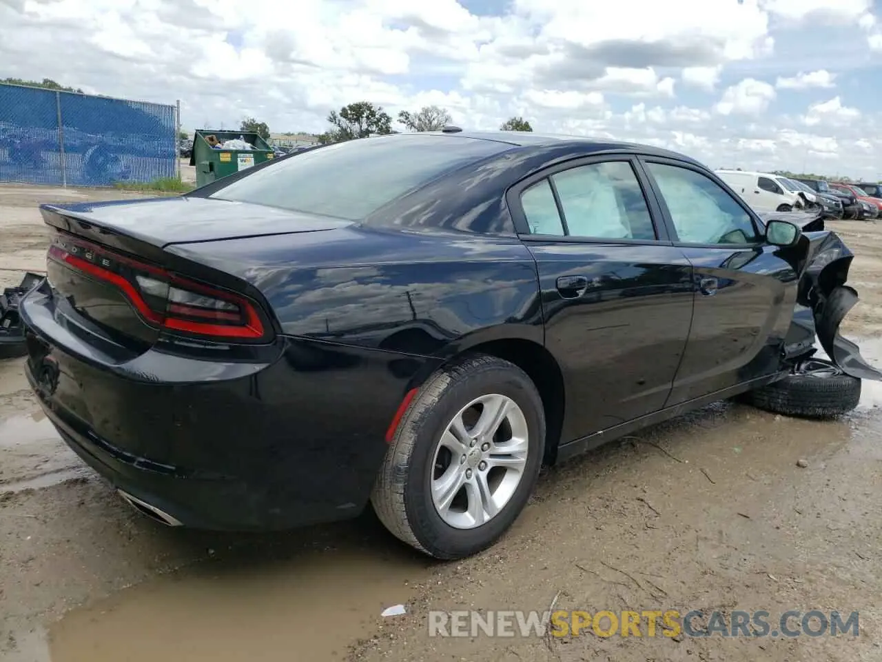 3 Photograph of a damaged car 2C3CDXBG8LH215991 DODGE CHARGER 2020