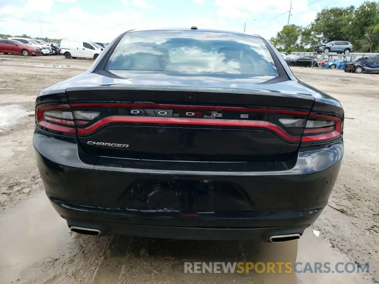 6 Photograph of a damaged car 2C3CDXBG8LH215991 DODGE CHARGER 2020
