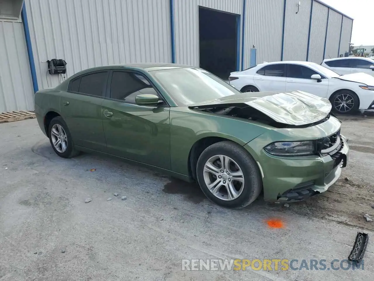 4 Photograph of a damaged car 2C3CDXBG8LH216087 DODGE CHARGER 2020