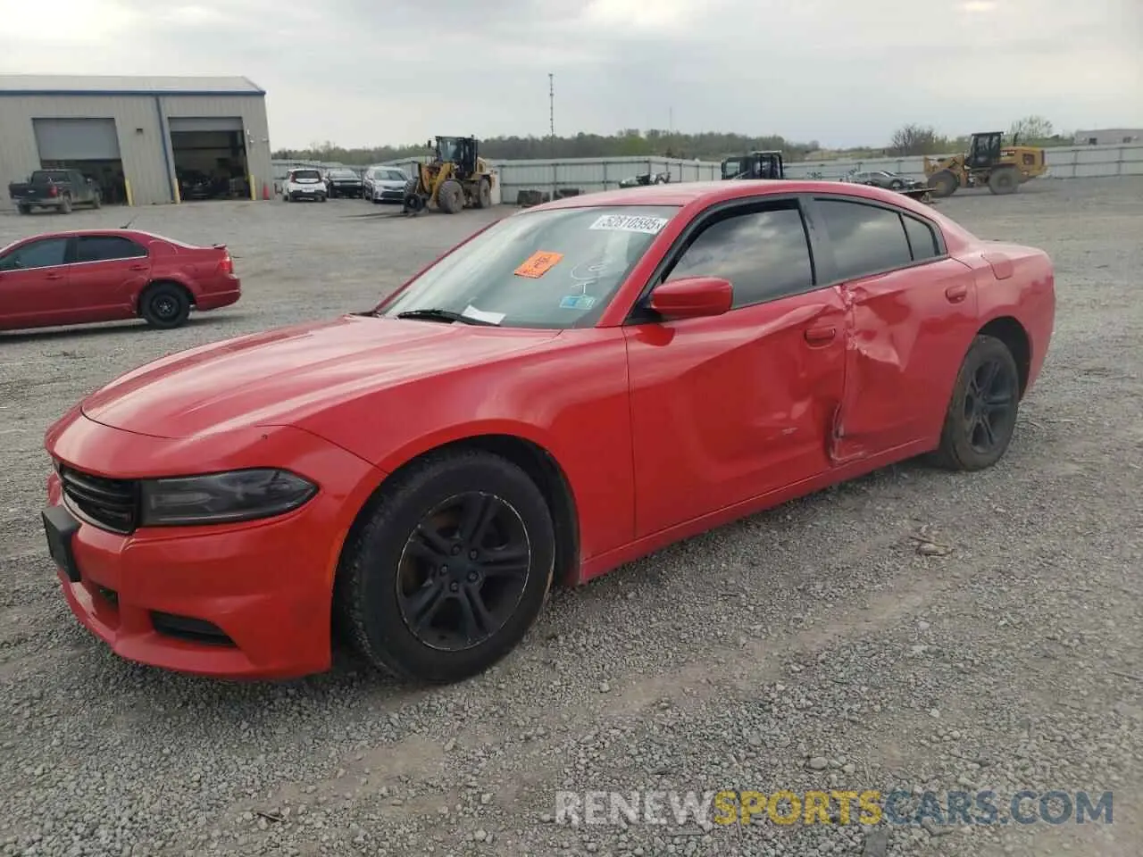 1 Photograph of a damaged car 2C3CDXBG9LH117987 DODGE CHARGER 2020