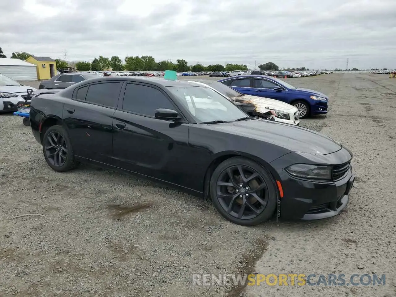4 Photograph of a damaged car 2C3CDXBG9LH167465 DODGE CHARGER 2020