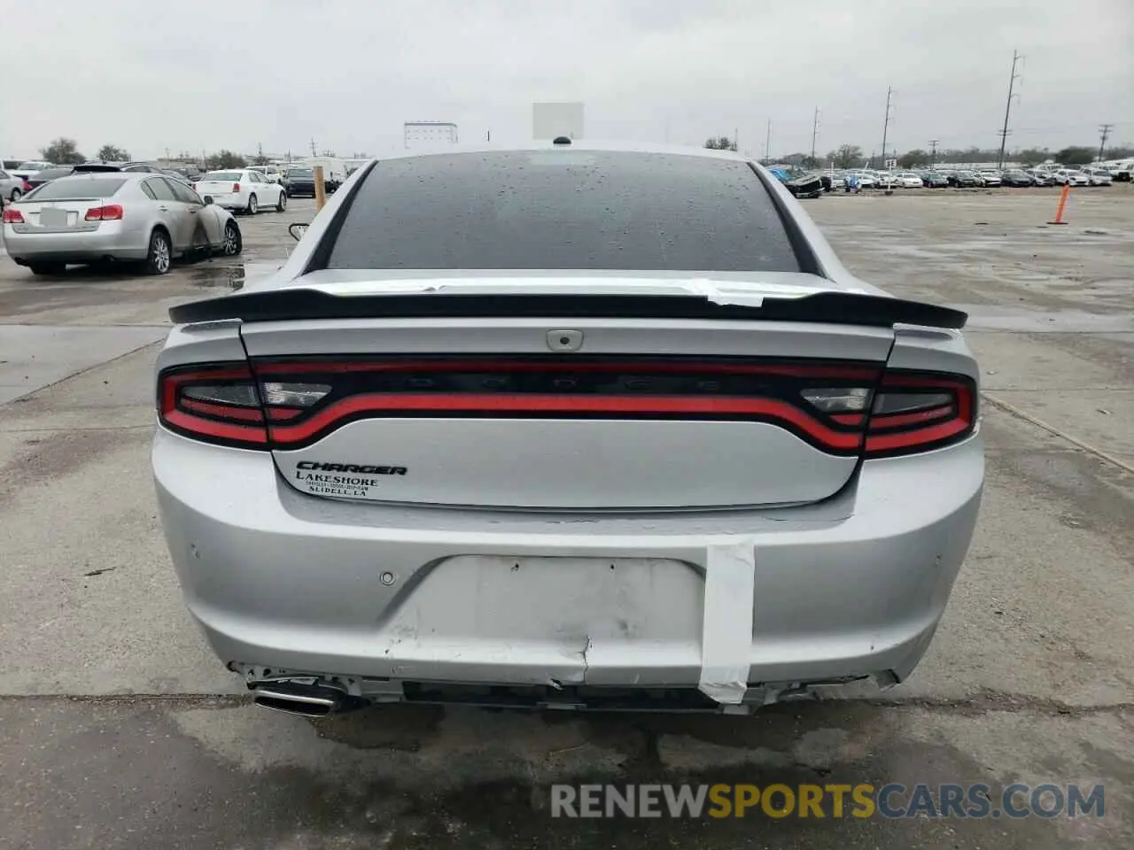 6 Photograph of a damaged car 2C3CDXBG9LH176716 DODGE CHARGER 2020