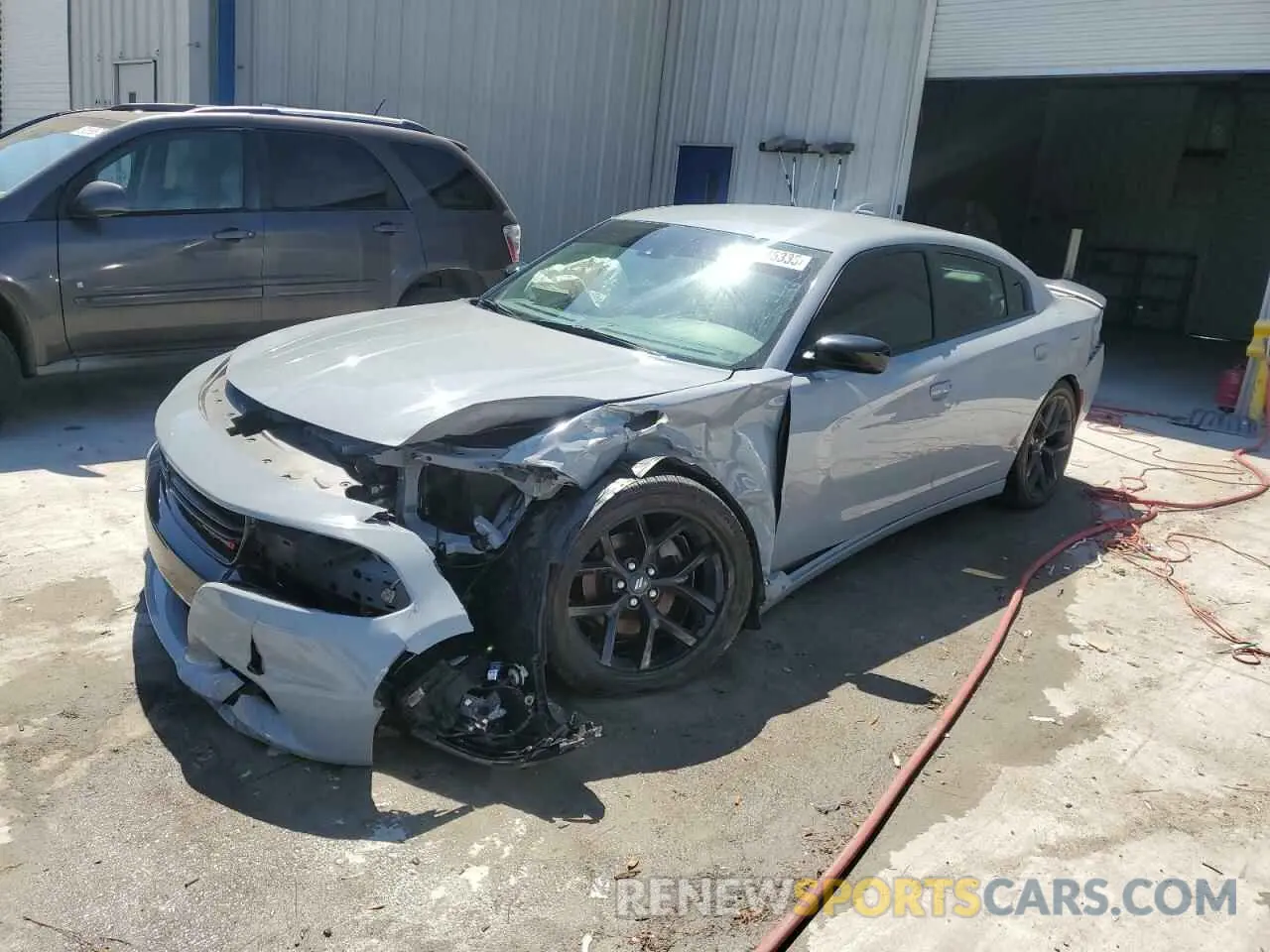 1 Photograph of a damaged car 2C3CDXBG9LH200349 DODGE CHARGER 2020