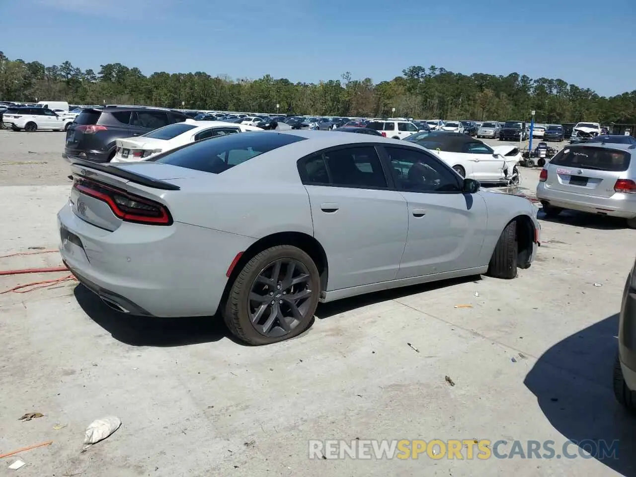 3 Photograph of a damaged car 2C3CDXBG9LH200349 DODGE CHARGER 2020