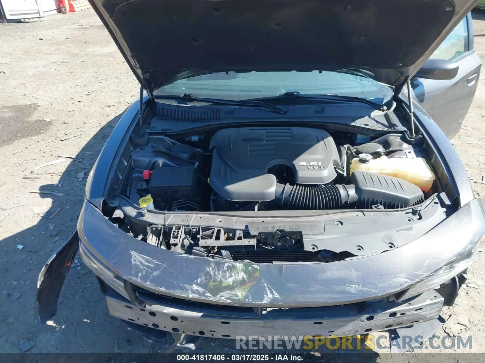 10 Photograph of a damaged car 2C3CDXBG9LH216034 DODGE CHARGER 2020