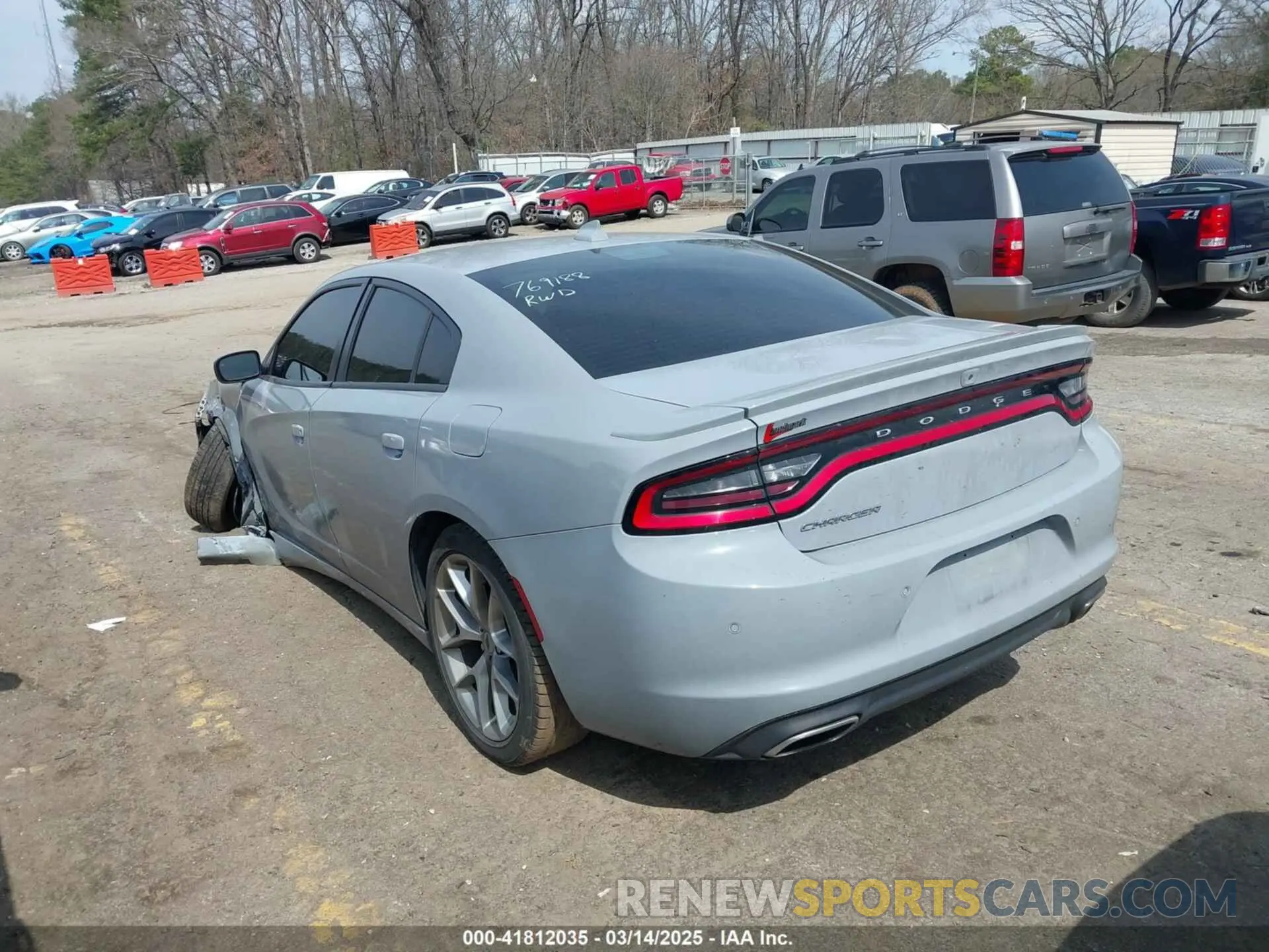 3 Photograph of a damaged car 2C3CDXBG9LH232833 DODGE CHARGER 2020