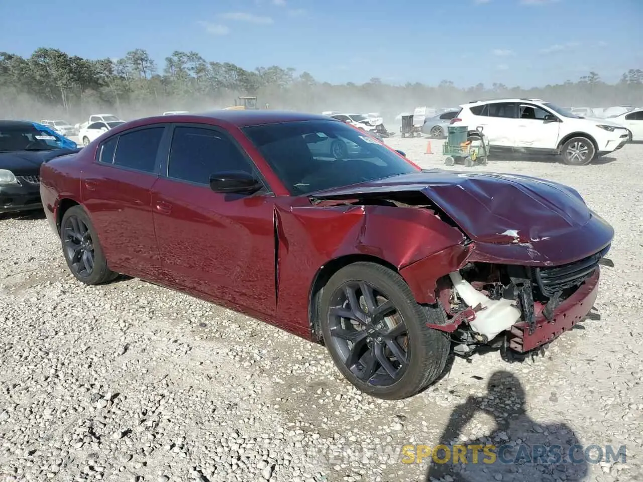 4 Photograph of a damaged car 2C3CDXBGXLH101961 DODGE CHARGER 2020