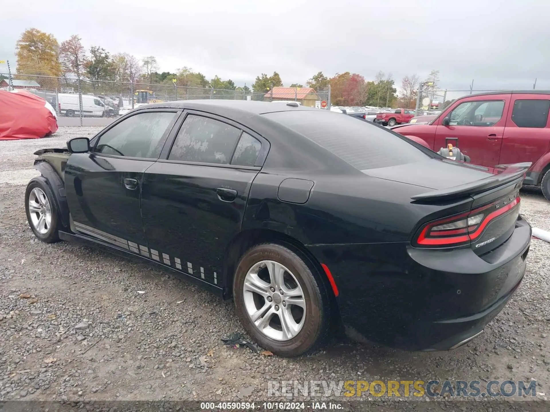 3 Photograph of a damaged car 2C3CDXBGXLH116282 DODGE CHARGER 2020