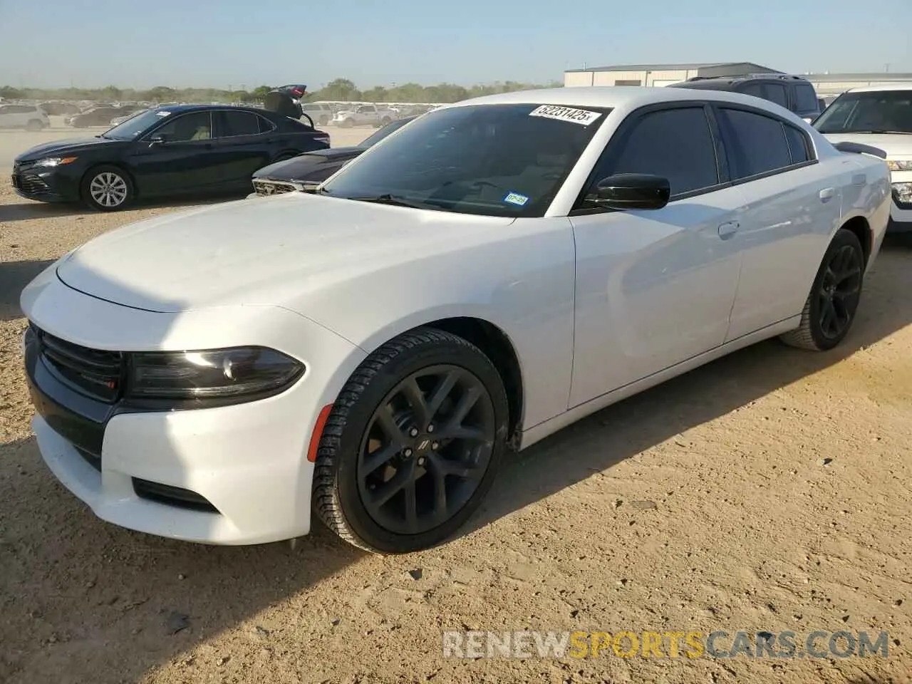 1 Photograph of a damaged car 2C3CDXBGXLH132949 DODGE CHARGER 2020