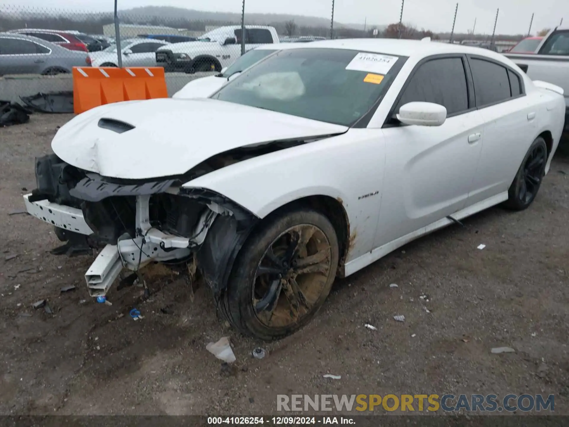 2 Photograph of a damaged car 2C3CDXCT0LH106646 DODGE CHARGER 2020
