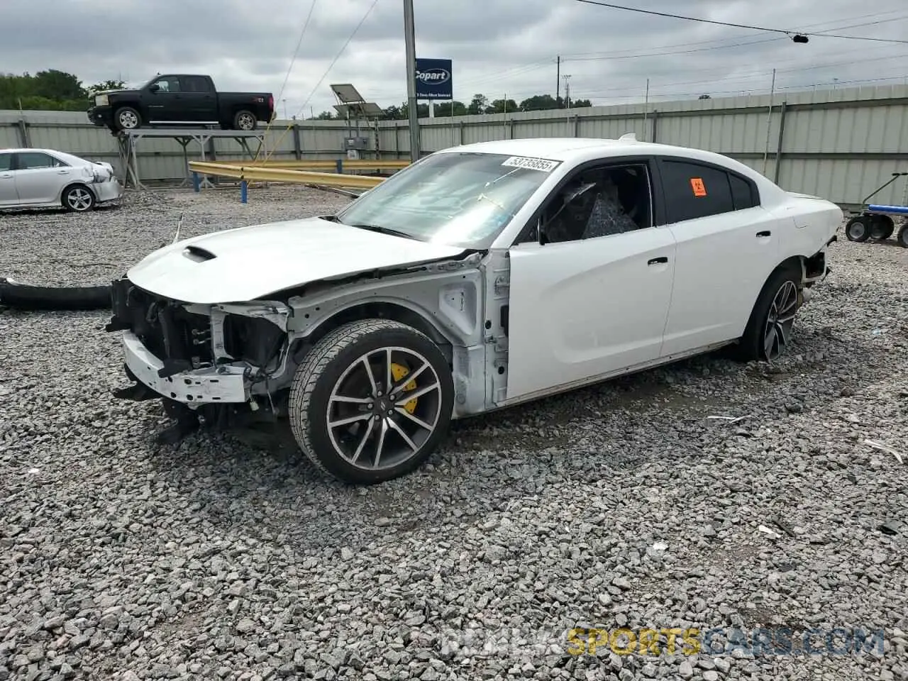 1 Photograph of a damaged car 2C3CDXCT0LH162862 DODGE CHARGER 2020