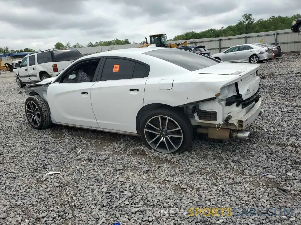 2 Photograph of a damaged car 2C3CDXCT0LH162862 DODGE CHARGER 2020