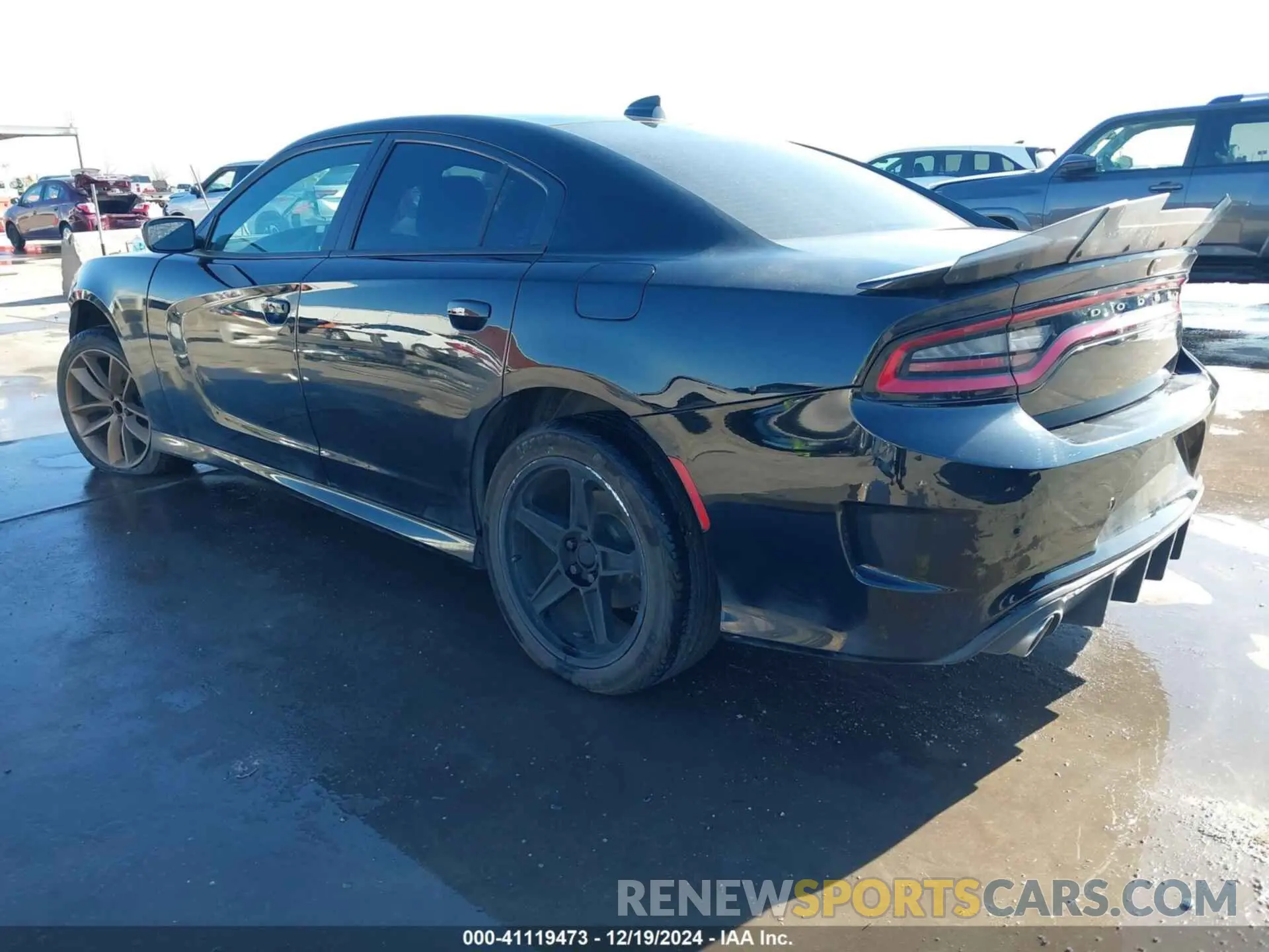 3 Photograph of a damaged car 2C3CDXCT0LH183274 DODGE CHARGER 2020