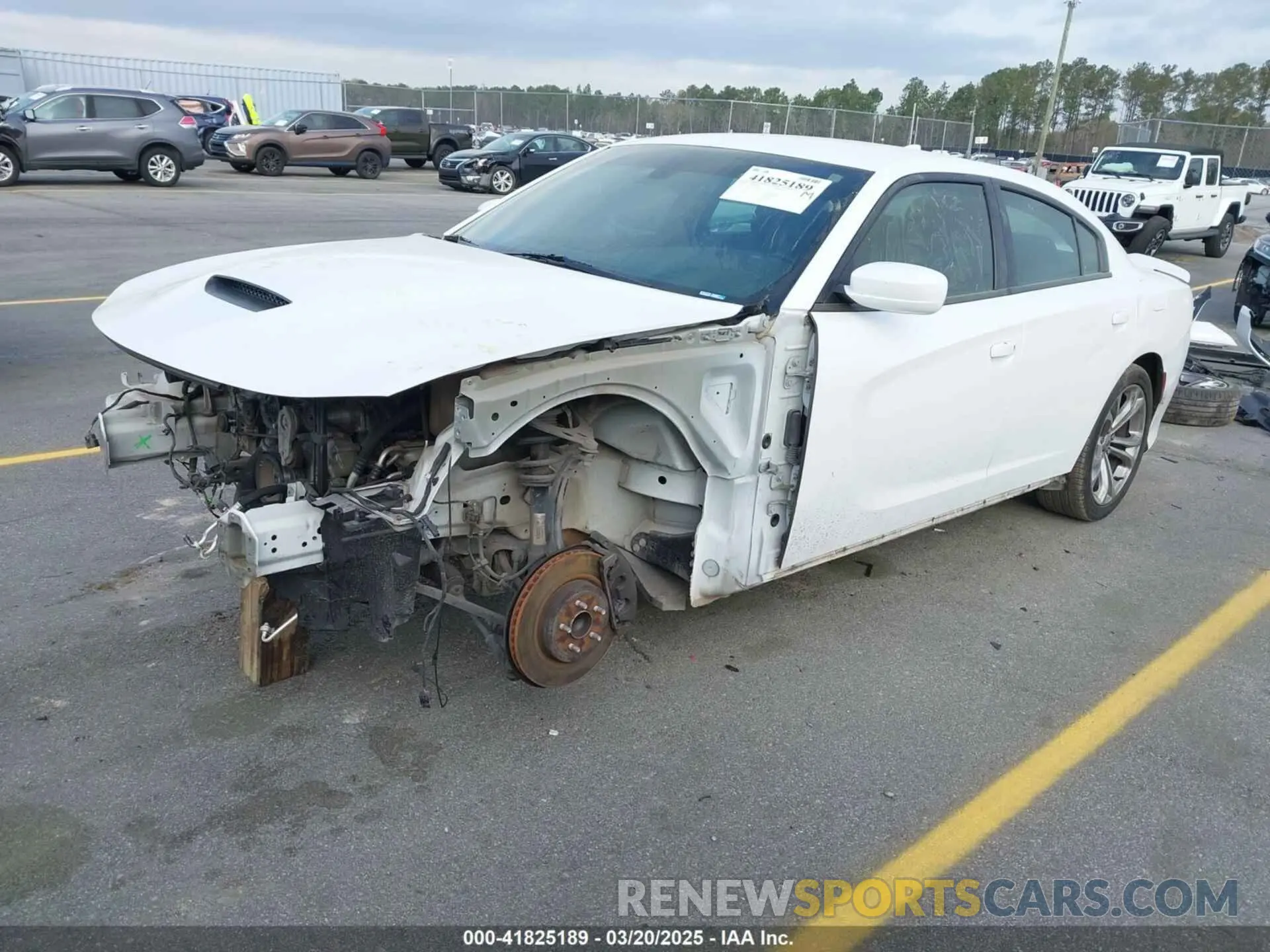 2 Photograph of a damaged car 2C3CDXCT1LH199869 DODGE CHARGER 2020