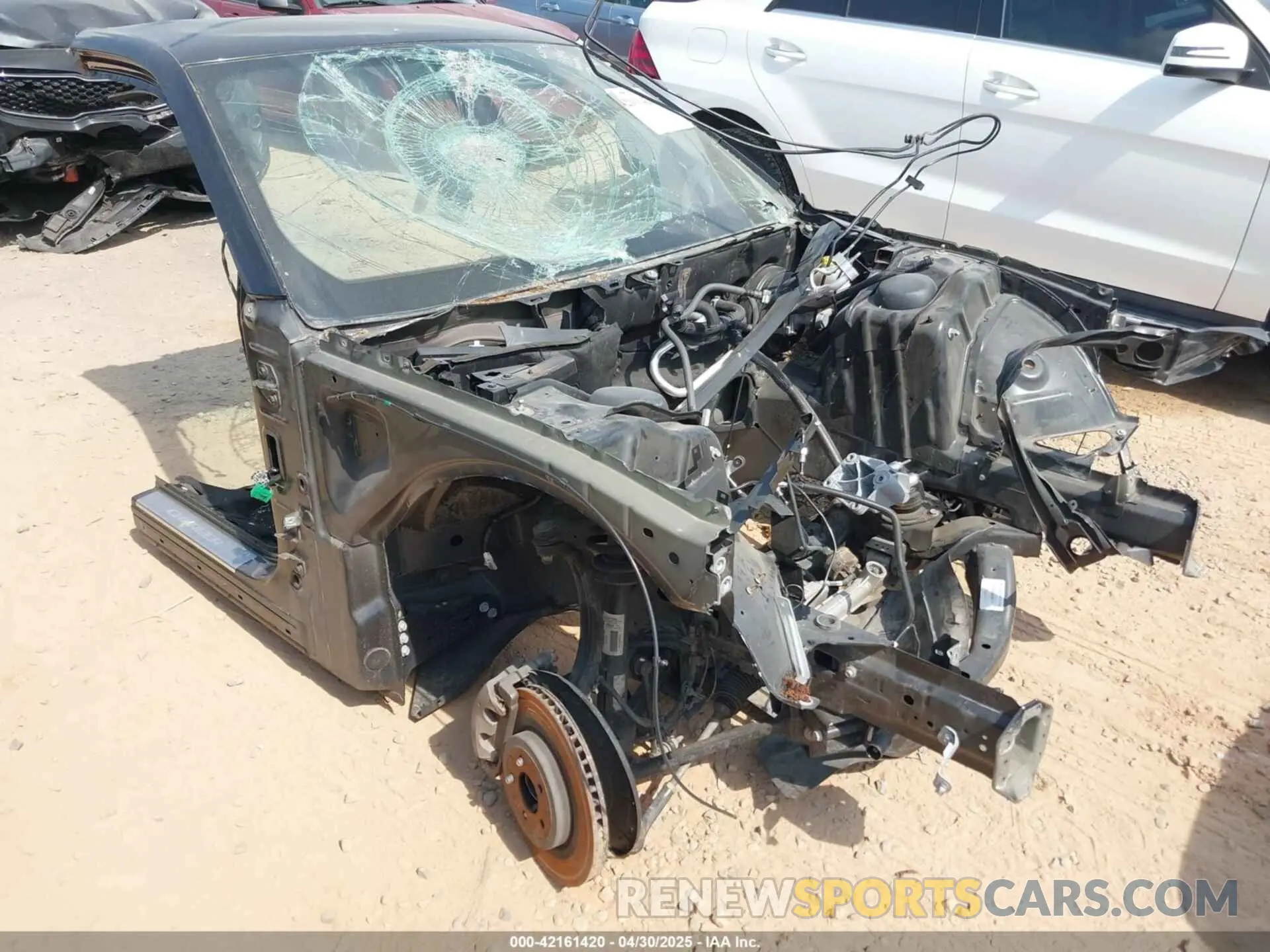 1 Photograph of a damaged car 2C3CDXCT2LH107586 DODGE CHARGER 2020