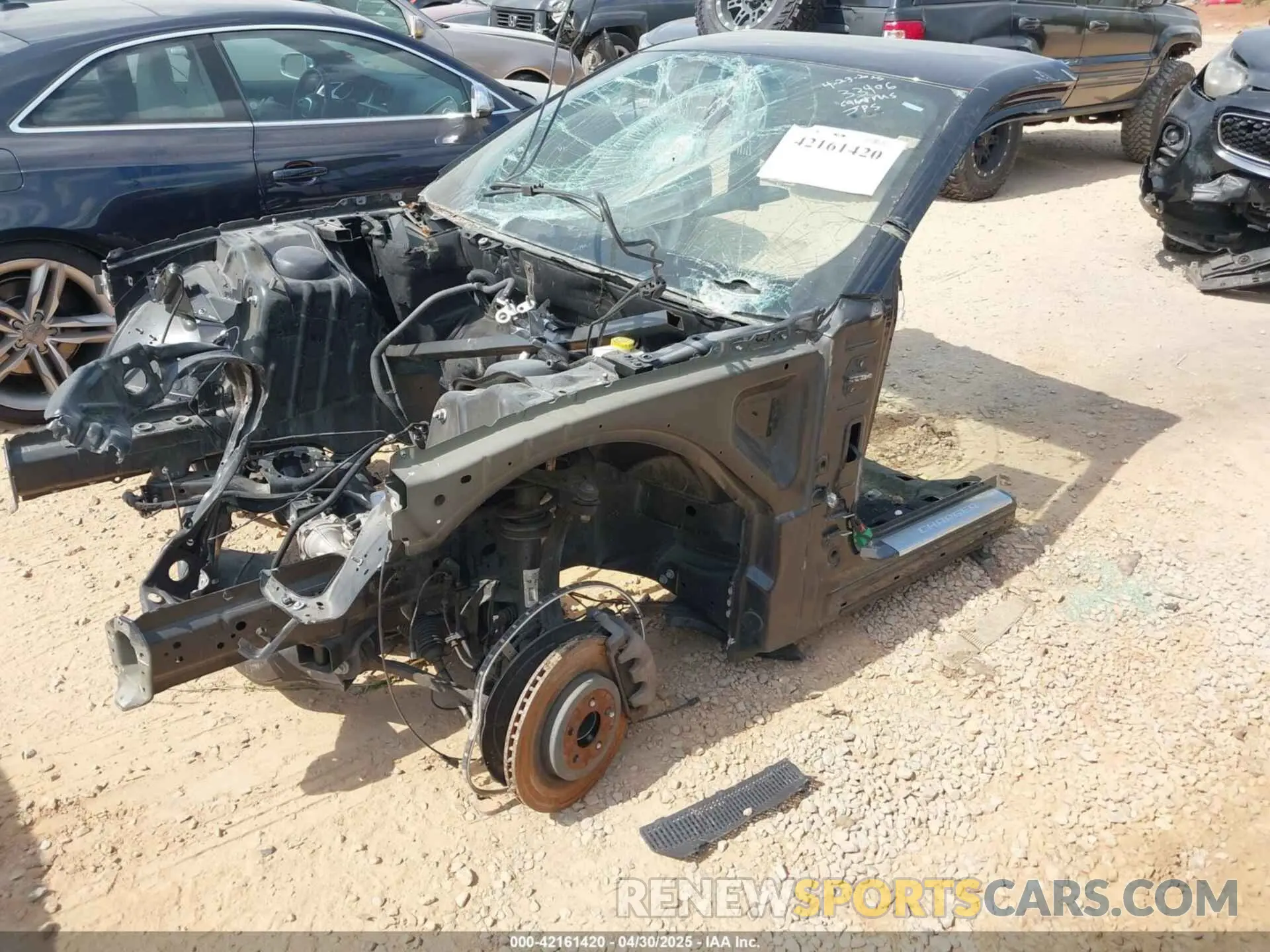 2 Photograph of a damaged car 2C3CDXCT2LH107586 DODGE CHARGER 2020