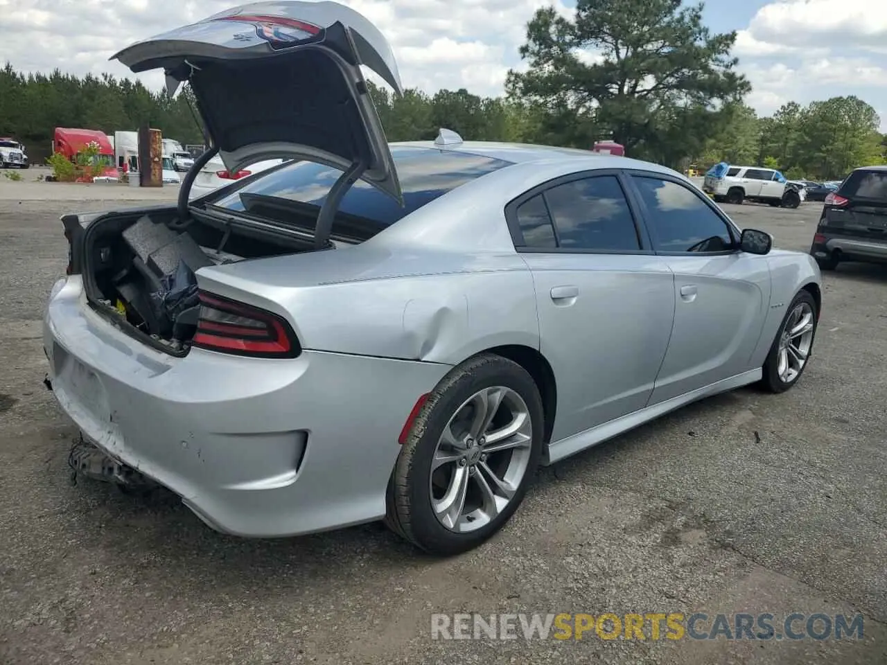 3 Photograph of a damaged car 2C3CDXCT2LH199590 DODGE CHARGER 2020