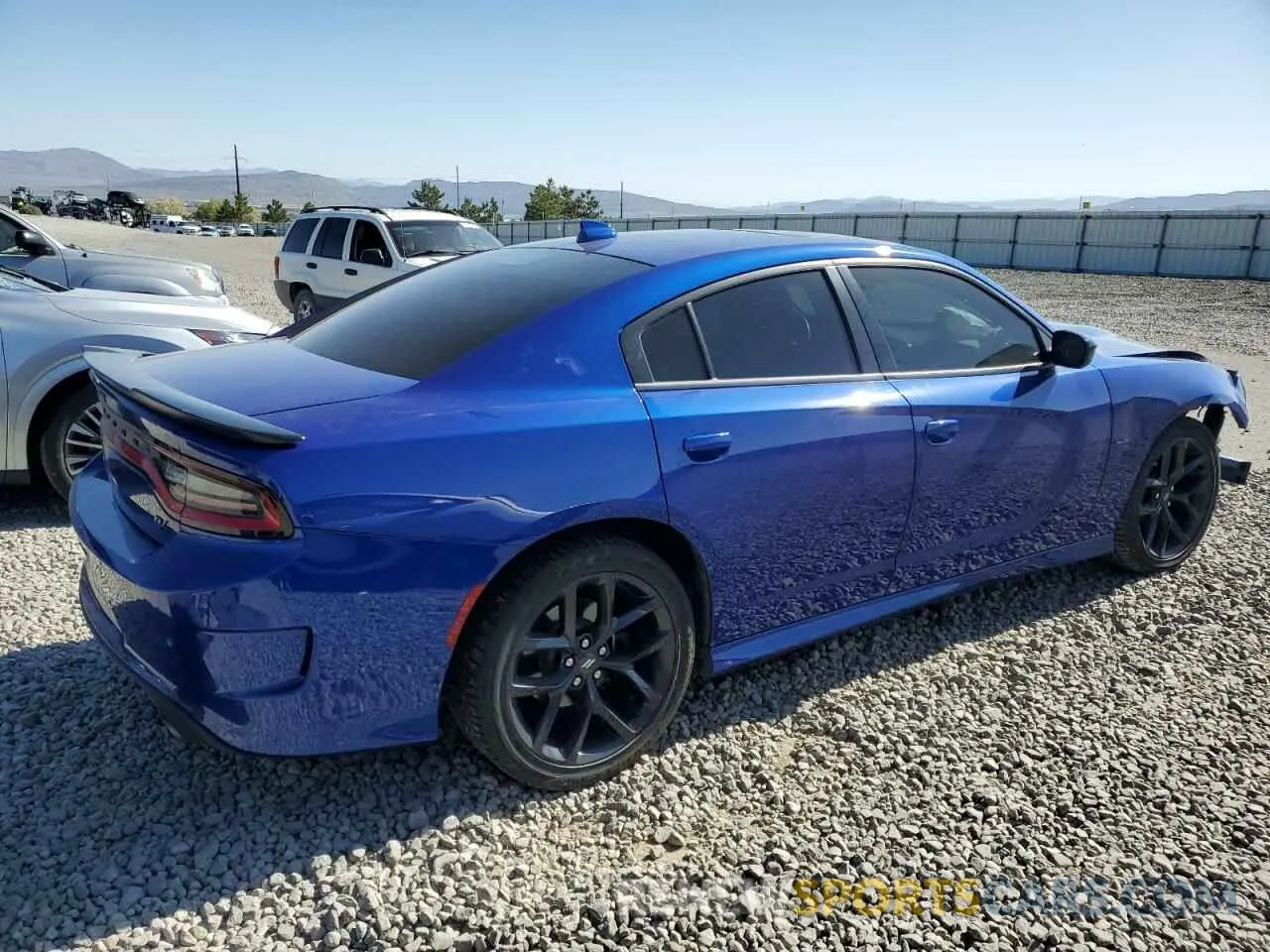 3 Photograph of a damaged car 2C3CDXCT3LH157669 DODGE CHARGER 2020