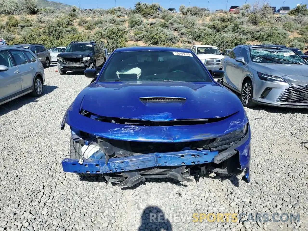 5 Photograph of a damaged car 2C3CDXCT3LH157669 DODGE CHARGER 2020
