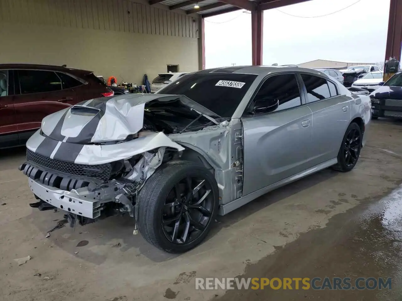 1 Photograph of a damaged car 2C3CDXCT3LH175038 DODGE CHARGER 2020
