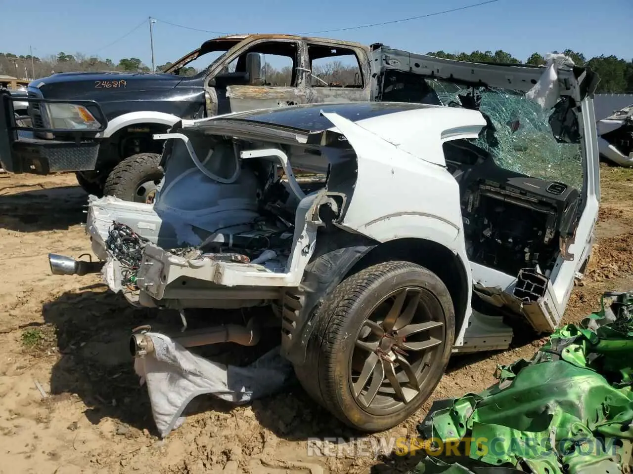 3 Photograph of a damaged car 2C3CDXCT4LH135454 DODGE CHARGER 2020
