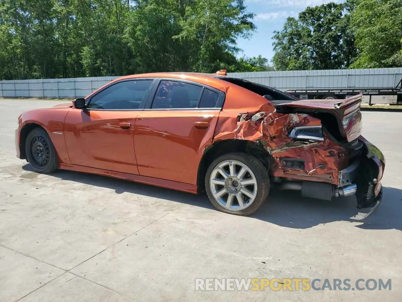 2 Photograph of a damaged car 2C3CDXCT4LH220343 DODGE CHARGER 2020