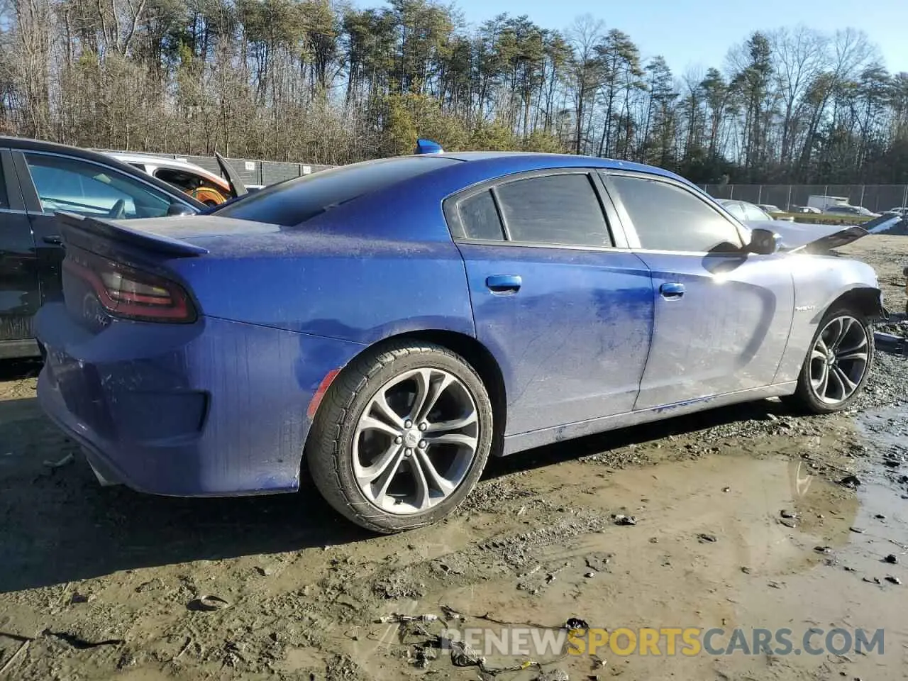 3 Photograph of a damaged car 2C3CDXCT4LH245436 DODGE CHARGER 2020