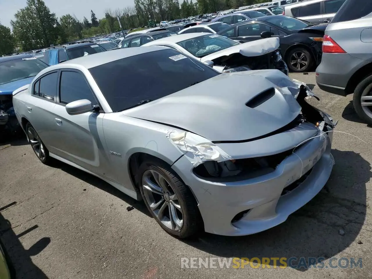 4 Photograph of a damaged car 2C3CDXCT6LH106683 DODGE CHARGER 2020