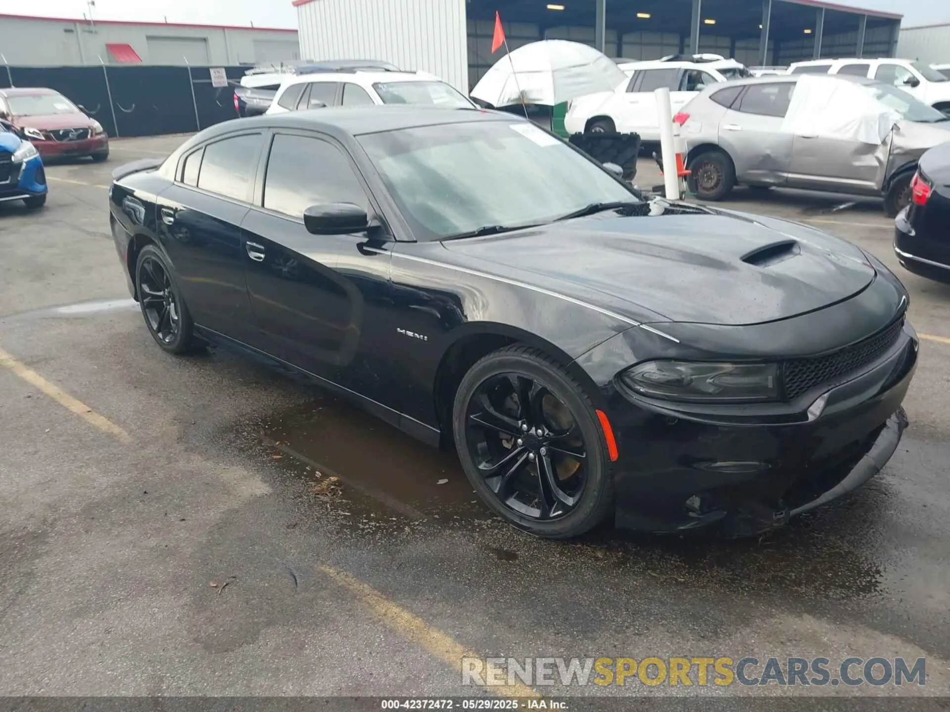 1 Photograph of a damaged car 2C3CDXCT6LH141238 DODGE CHARGER 2020