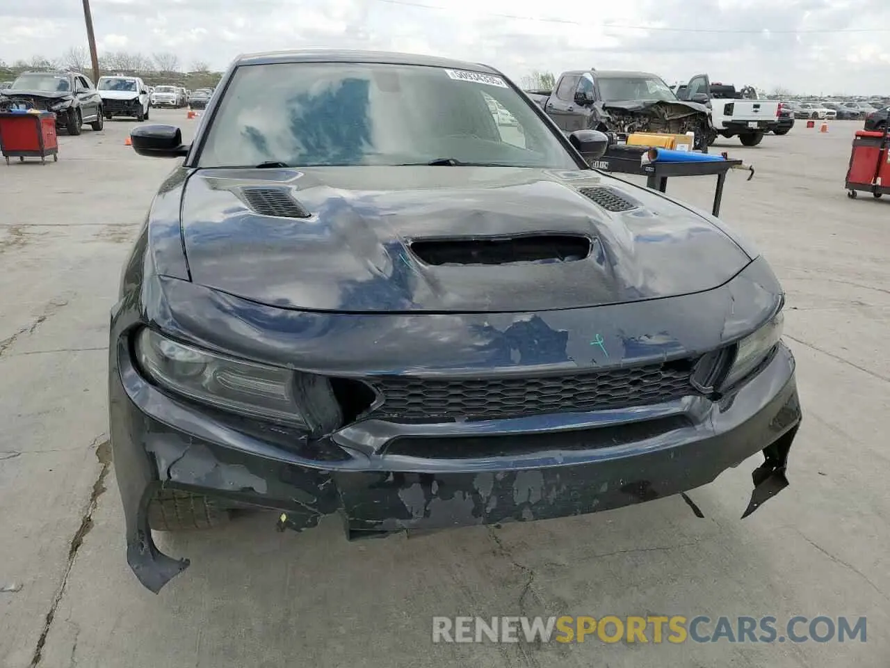 5 Photograph of a damaged car 2C3CDXCT6LH199656 DODGE CHARGER 2020