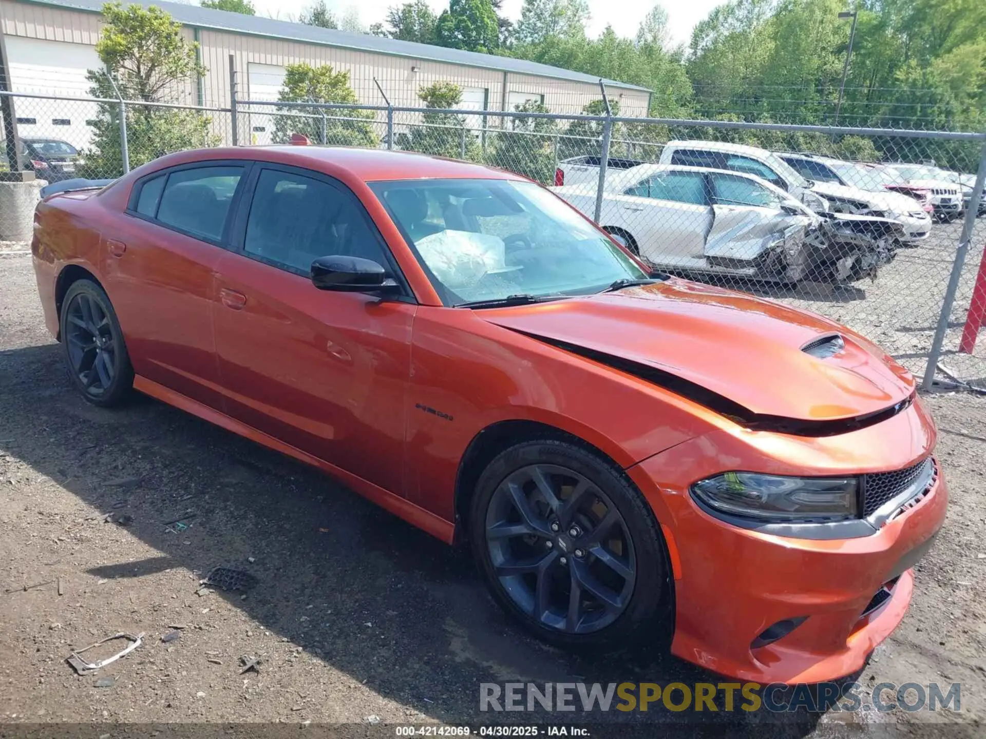 1 Photograph of a damaged car 2C3CDXCT7LH176452 DODGE CHARGER 2020