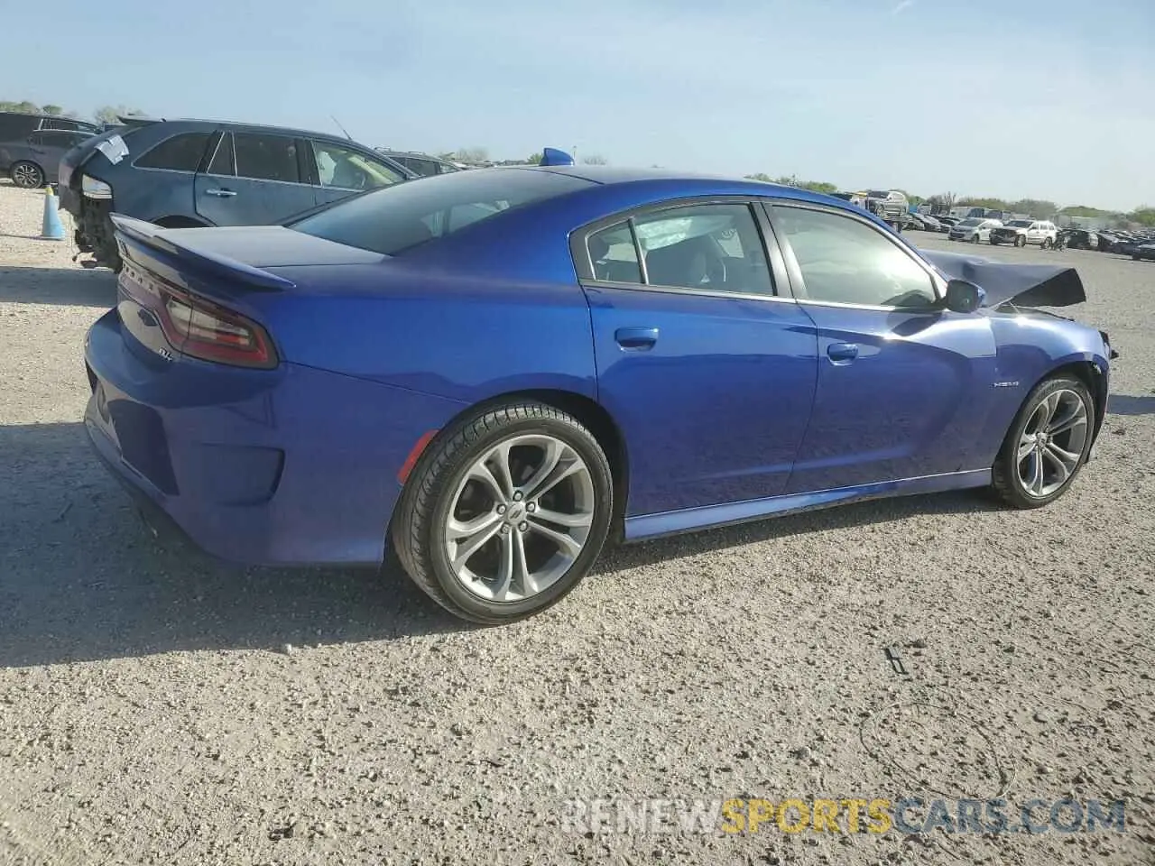3 Photograph of a damaged car 2C3CDXCT7LH184082 DODGE CHARGER 2020