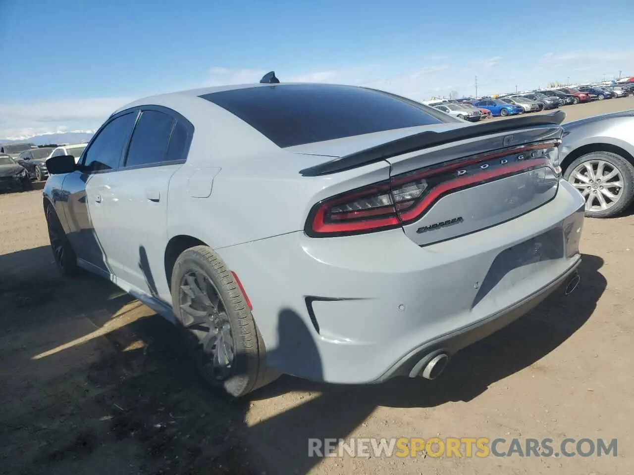 2 Photograph of a damaged car 2C3CDXCT7LH237668 DODGE CHARGER 2020