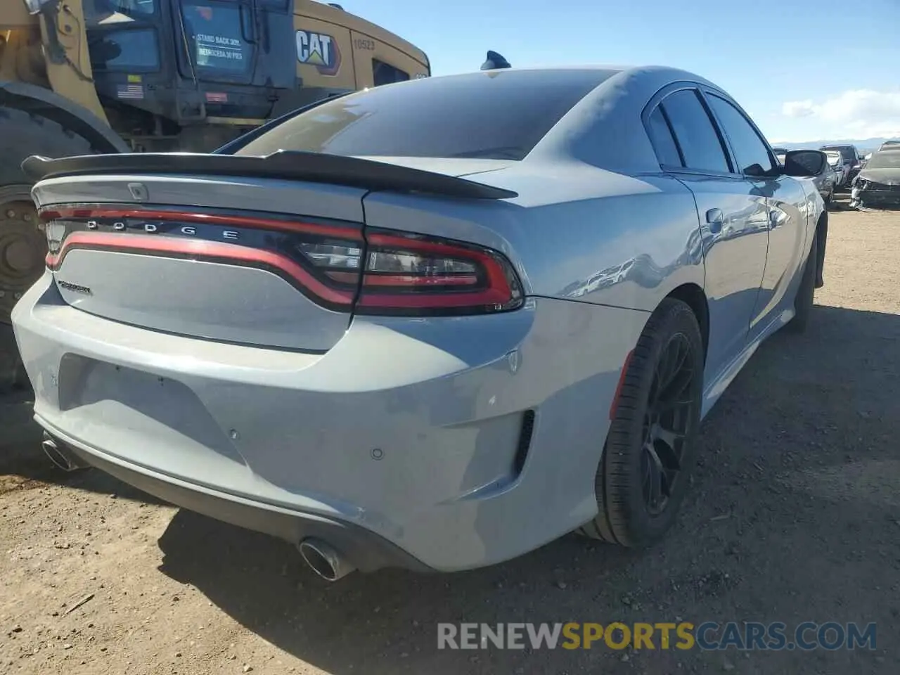 3 Photograph of a damaged car 2C3CDXCT7LH237668 DODGE CHARGER 2020