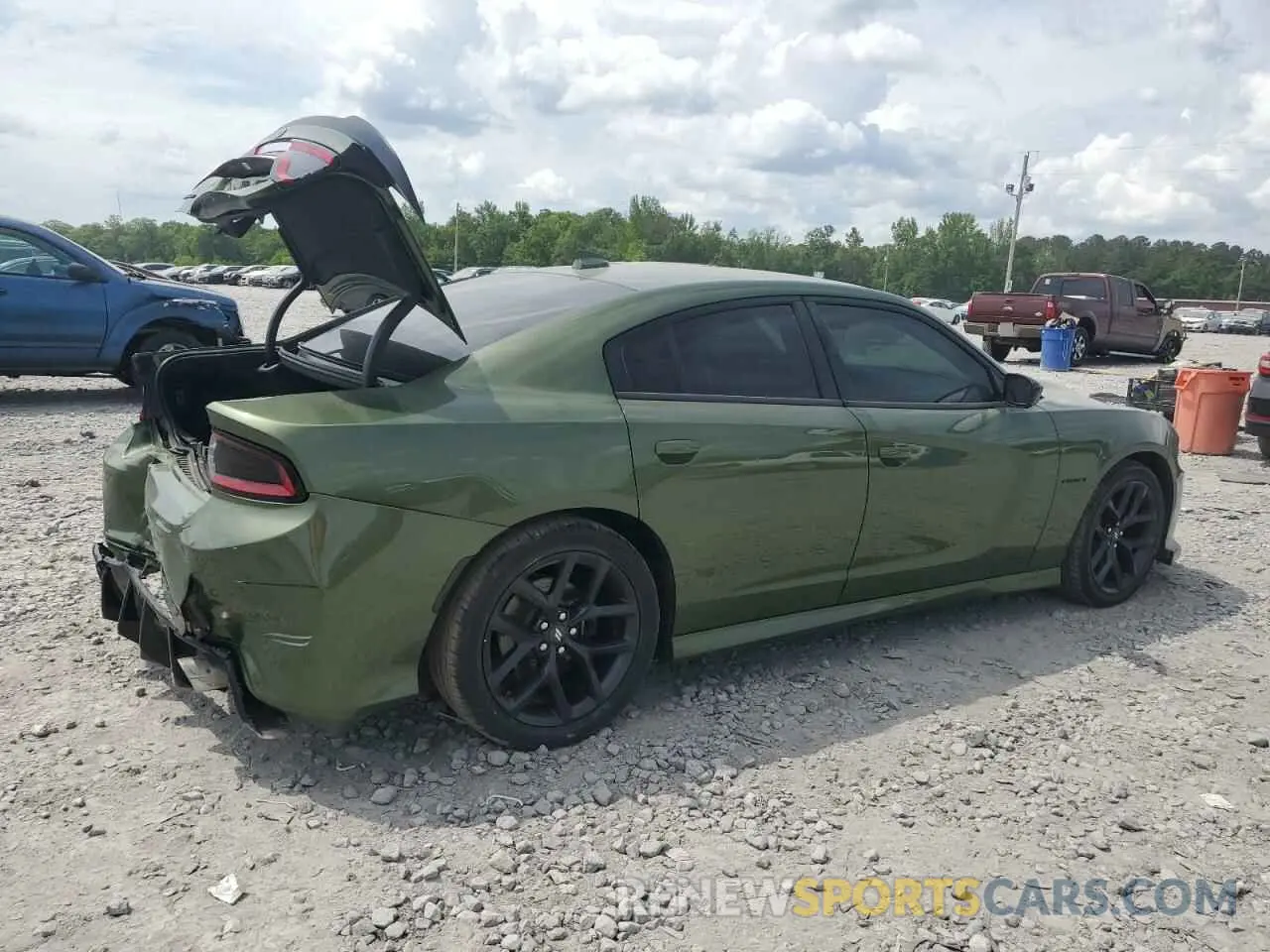 3 Photograph of a damaged car 2C3CDXCT8LH154038 DODGE CHARGER 2020