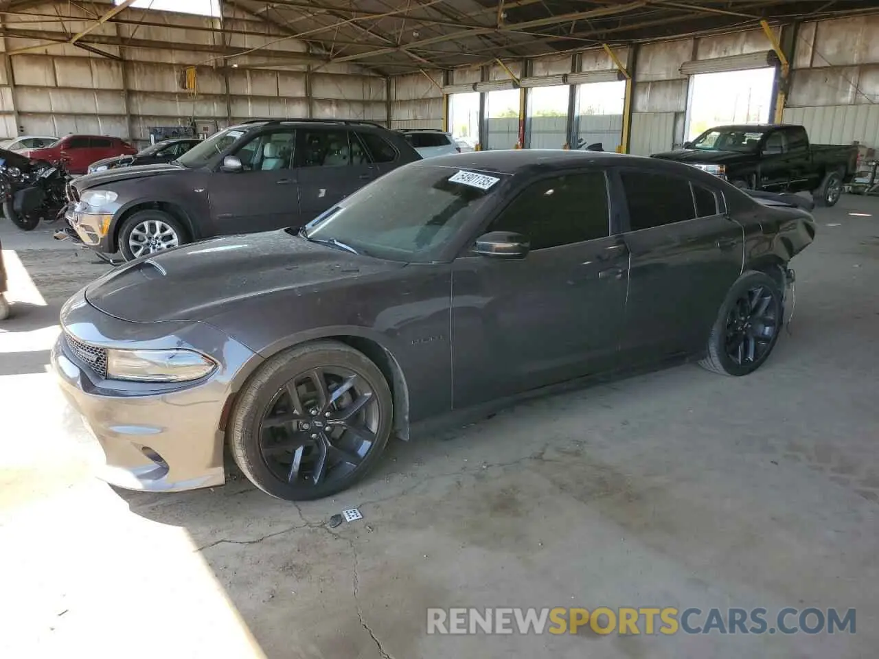 1 Photograph of a damaged car 2C3CDXCT8LH174094 DODGE CHARGER 2020