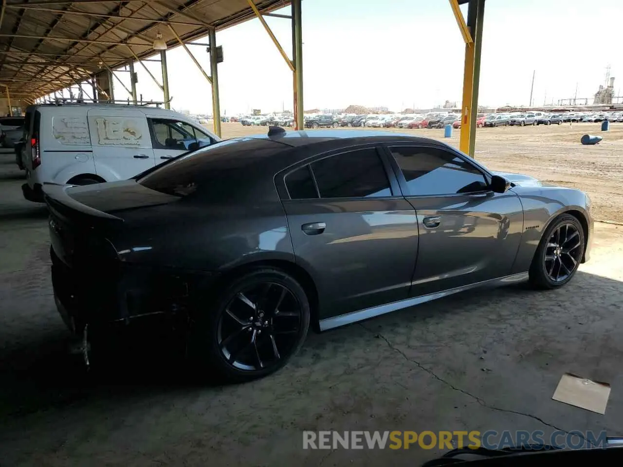 3 Photograph of a damaged car 2C3CDXCT8LH174094 DODGE CHARGER 2020