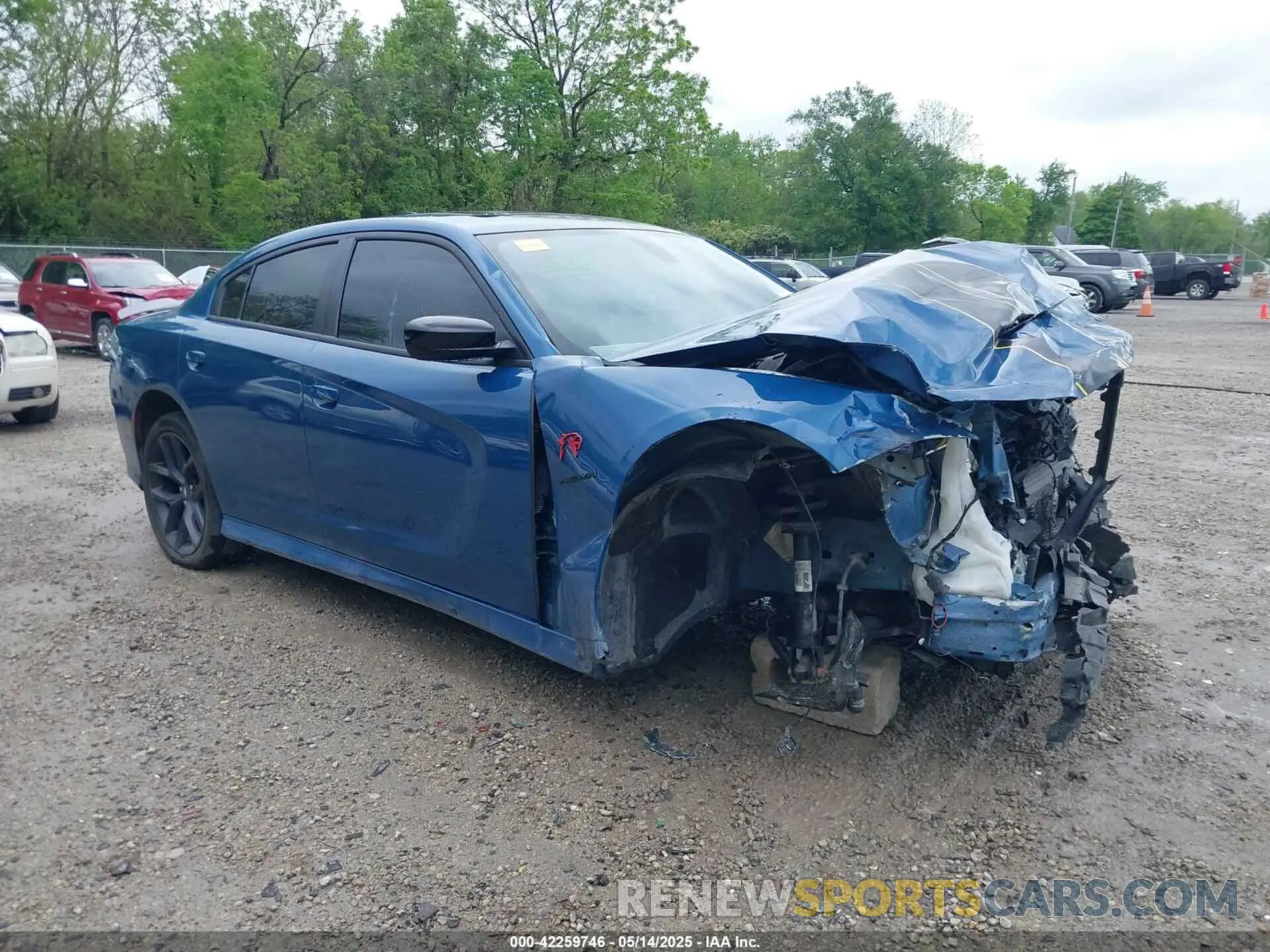 1 Photograph of a damaged car 2C3CDXCT8LH204808 DODGE CHARGER 2020