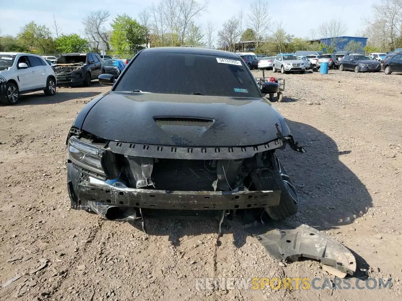 5 Photograph of a damaged car 2C3CDXCT8LH221267 DODGE CHARGER 2020
