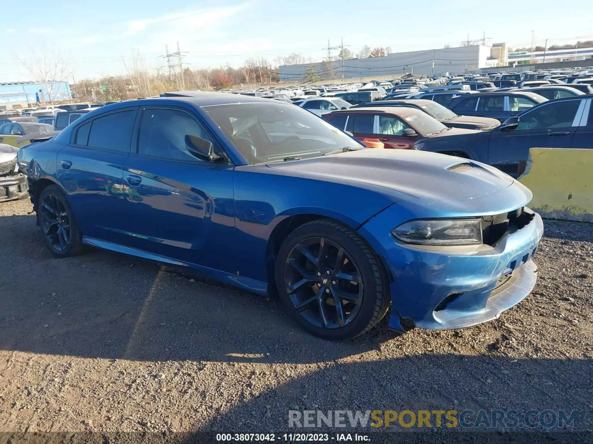1 Photograph of a damaged car 2C3CDXCT9LH150435 DODGE CHARGER 2020