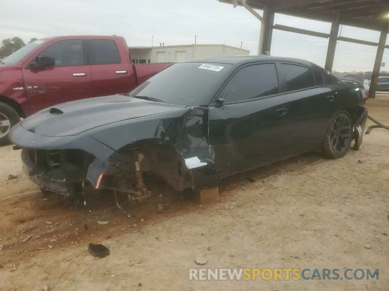 1 Photograph of a damaged car 2C3CDXCT9LH175075 DODGE CHARGER 2020