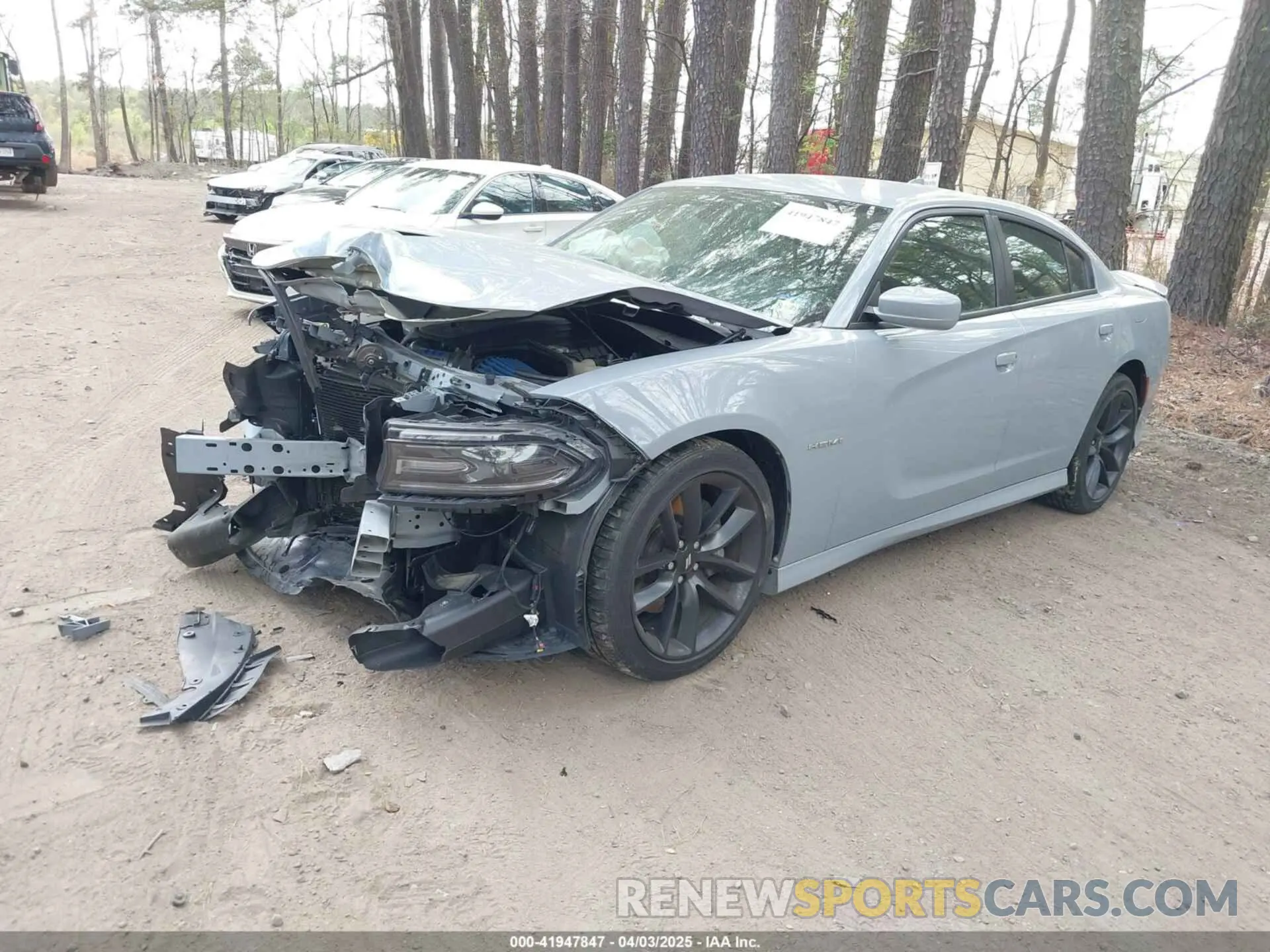 2 Photograph of a damaged car 2C3CDXCT9LH204834 DODGE CHARGER 2020