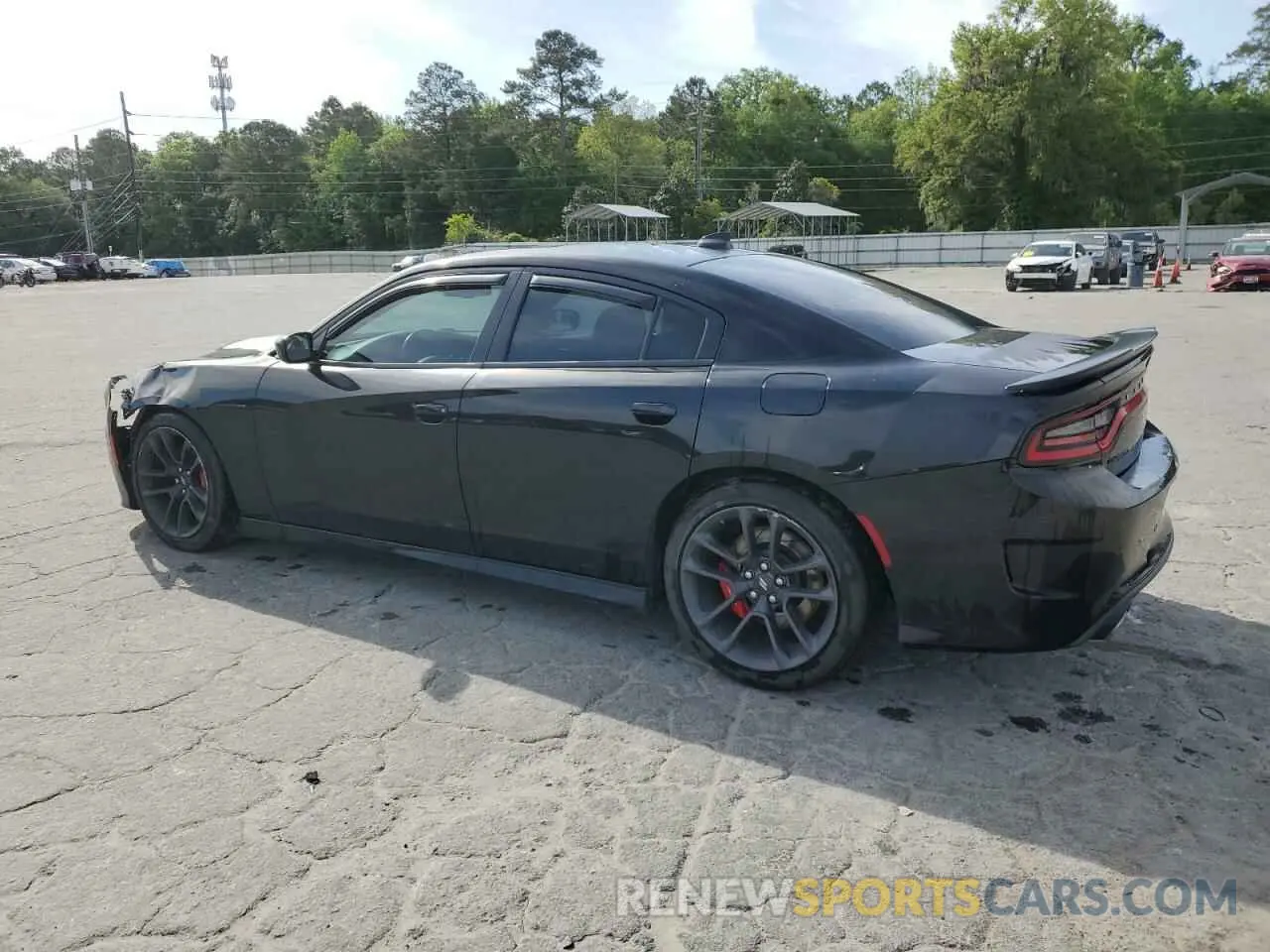 2 Photograph of a damaged car 2C3CDXCT9LH216496 DODGE CHARGER 2020