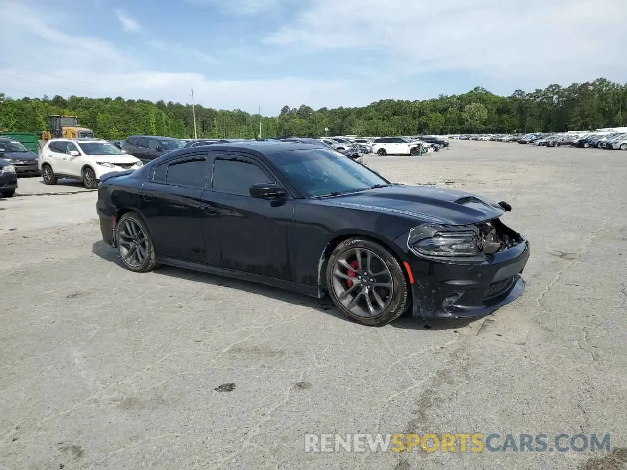 4 Photograph of a damaged car 2C3CDXCT9LH216496 DODGE CHARGER 2020