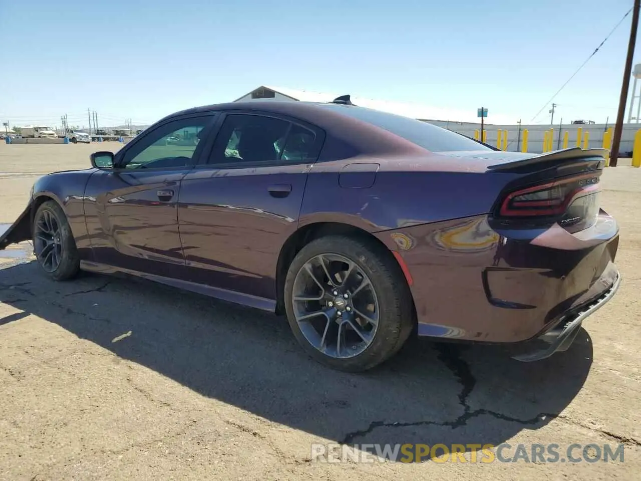 2 Photograph of a damaged car 2C3CDXCT9LH228289 DODGE CHARGER 2020