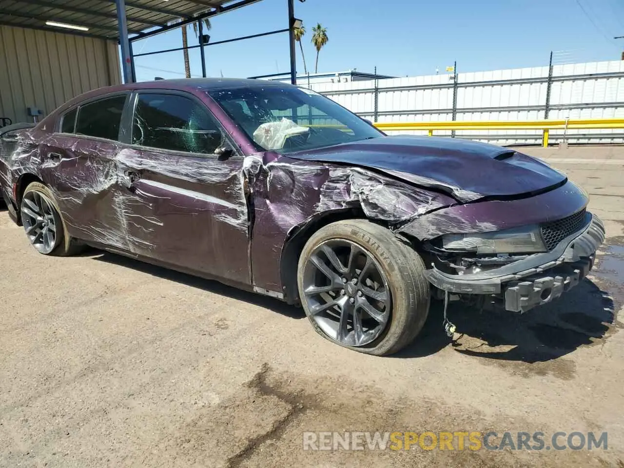 4 Photograph of a damaged car 2C3CDXCT9LH228289 DODGE CHARGER 2020
