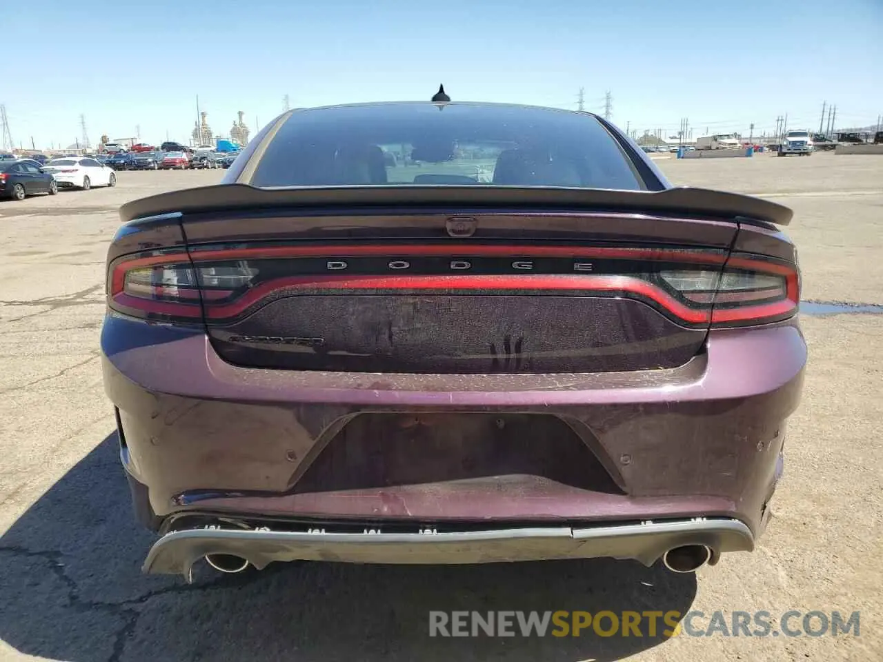 6 Photograph of a damaged car 2C3CDXCT9LH228289 DODGE CHARGER 2020